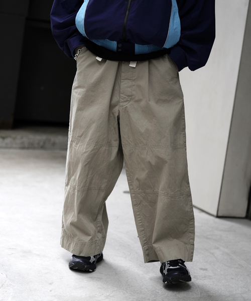 URU（ウル）の「【URU / ウル】COTTON WEATHER - EASY PANTS（その他パンツ・メンズ・ベージュ・2）」の3枚目の写真
