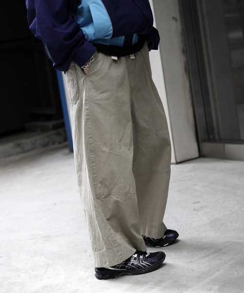 URU（ウル）の「【URU / ウル】COTTON WEATHER - EASY PANTS（その他パンツ・メンズ・ベージュ・2）」の6枚目の写真