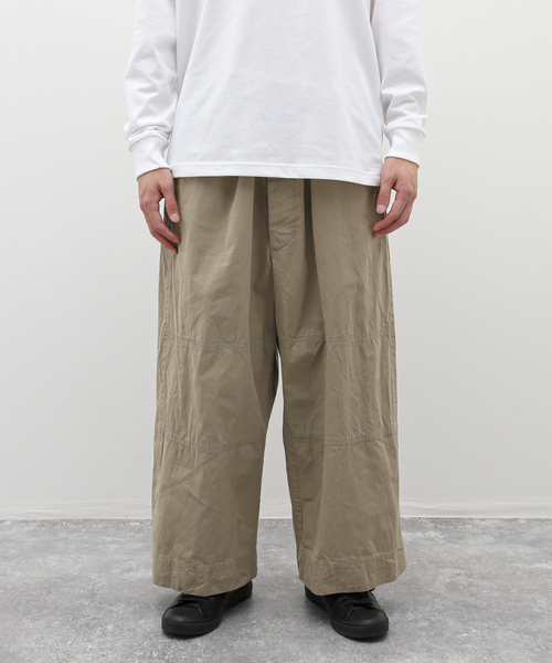 URU（ウル）の「【URU / ウル】COTTON WEATHER - EASY PANTS（その他パンツ・メンズ・ベージュ・2）」の8枚目の写真