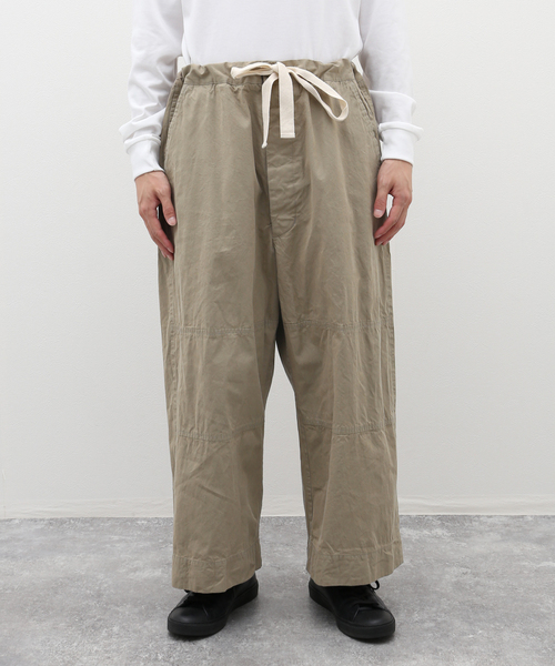 URU（ウル）の「【URU / ウル】COTTON WEATHER - EASY PANTS（その他パンツ・メンズ・ベージュ・2）」の10枚目の写真
