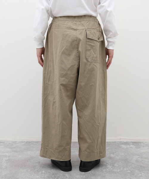 URU（ウル）の「【URU / ウル】COTTON WEATHER - EASY PANTS（その他パンツ・メンズ・ベージュ・2）」の12枚目の写真