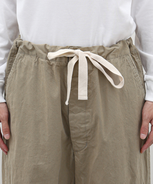 URU（ウル）の「【URU / ウル】COTTON WEATHER - EASY PANTS（その他パンツ・メンズ・ベージュ・2）」の13枚目の写真