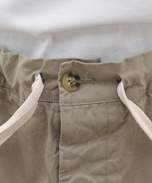 URU（ウル）の「【URU / ウル】COTTON WEATHER - EASY PANTS（その他パンツ・メンズ・ベージュ・2）」の18枚目の写真