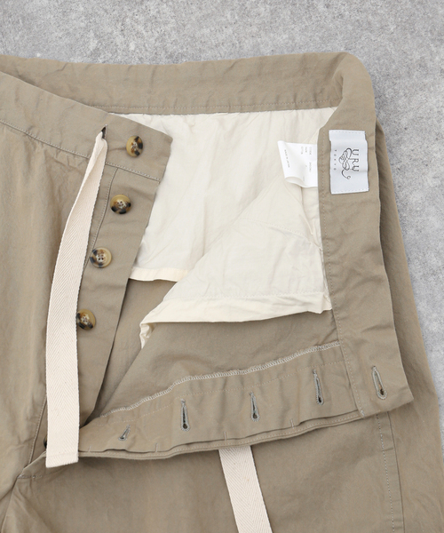 URU（ウル）の「【URU / ウル】COTTON WEATHER - EASY PANTS（その他パンツ・メンズ・ベージュ・2）」の20枚目の写真