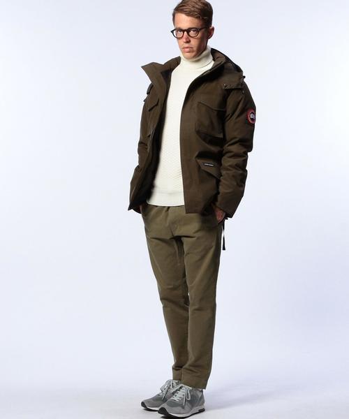 CANADA GOOSE（カナダグース）の「＜CANADA GOOSE（カナダグース）＞ KAMLOOPS（ダウンジャケット/コート・メンズ・ダークブラウン/ブラック/ネイビー・MEDIUM/SMALL/LARGE/X-LARGE）」の20枚目の写真