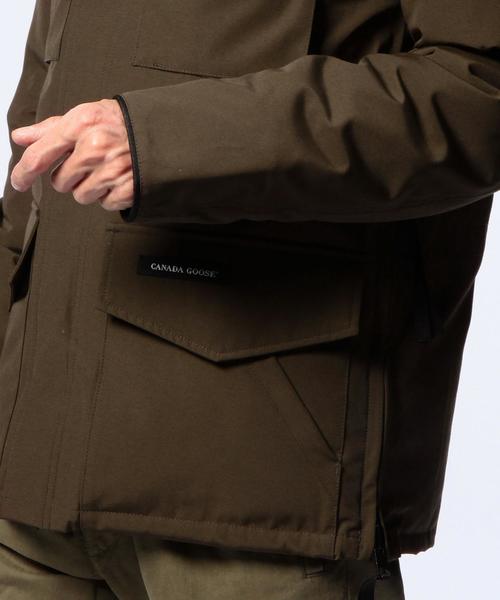 CANADA GOOSE（カナダグース）の「＜CANADA GOOSE（カナダグース）＞ KAMLOOPS（ダウンジャケット/コート・メンズ・ダークブラウン/ブラック/ネイビー・MEDIUM/SMALL/LARGE/X-LARGE）」の18枚目の写真