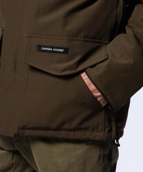 CANADA GOOSE（カナダグース）の「＜CANADA GOOSE（カナダグース）＞ KAMLOOPS（ダウンジャケット/コート・メンズ・ダークブラウン/ブラック/ネイビー・MEDIUM/SMALL/LARGE/X-LARGE）」の19枚目の写真