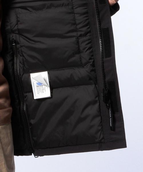 CANADA GOOSE（カナダグース）の「＜CANADA GOOSE（カナダグース）＞ KAMLOOPS（ダウンジャケット/コート・メンズ・ダークブラウン/ブラック/ネイビー・MEDIUM/SMALL/LARGE/X-LARGE）」の22枚目の写真
