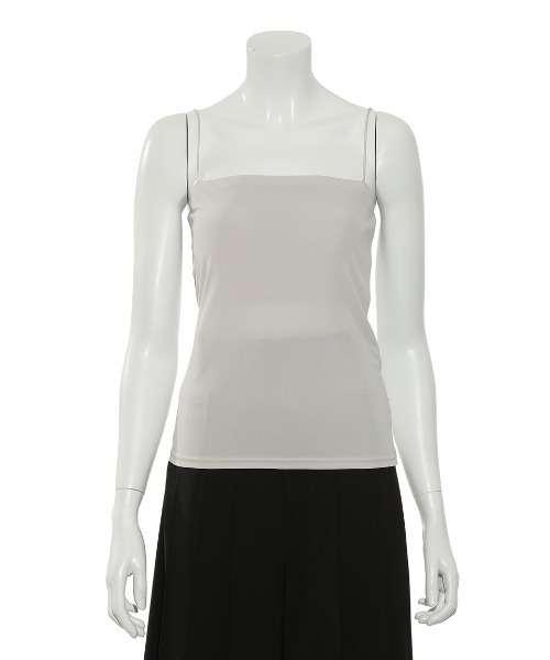 FRAY I.D（フレイアイディー）の「カップインベアキャミソール（キャミソール・レディース・ブラック/ベージュ・FREE）」の3枚目の写真