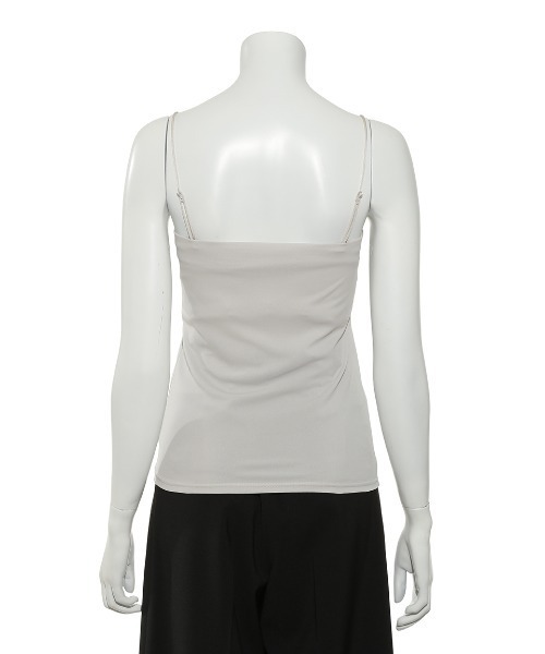 FRAY I.D（フレイアイディー）の「カップインベアキャミソール（キャミソール・レディース・ブラック/ベージュ・FREE）」の4枚目の写真