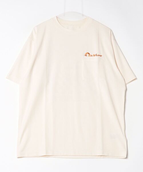 OAKLEY（オークリー）の「オークリー  EN NEW RETRO TEE FLAG 1.0（Tシャツ/カットソー・メンズ・ピンク/ダークグリーン/アイボリー/ブラック・M/L/LL/3L）」の2枚目の写真