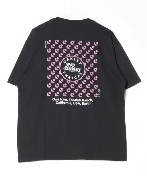 OAKLEY（オークリー）の「オークリー  EN NEW RETRO TEE FLAG 1.0（Tシャツ/カットソー・メンズ・ピンク/ダークグリーン/アイボリー/ブラック・M/L/LL/3L）」の6枚目の写真