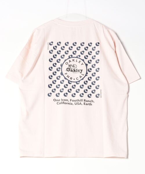 OAKLEY（オークリー）の「オークリー  EN NEW RETRO TEE FLAG 1.0（Tシャツ/カットソー・メンズ・ピンク/ダークグリーン/アイボリー/ブラック・M/L/LL/3L）」の7枚目の写真