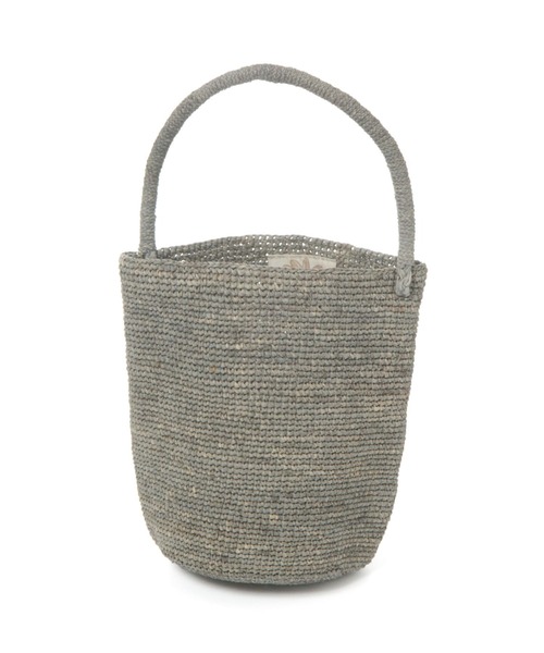 MADE IN MADA（メイドインマダ）の「【MADE IN MADA】NAIVOカゴバック（かごバッグ・レディース・ナチュラル/グレー/ライトグリーン・FREE）」の2枚目の写真