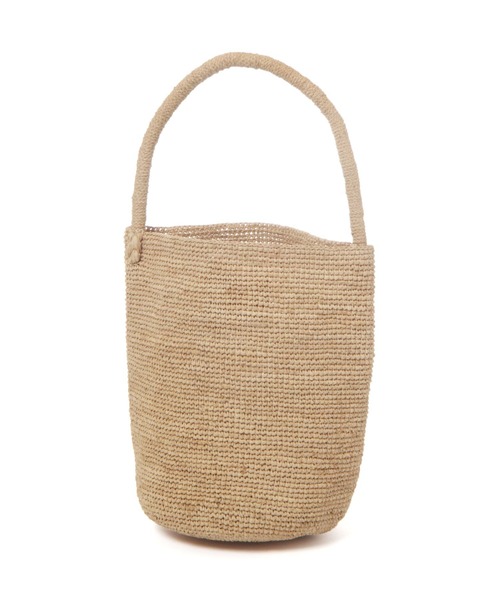 MADE IN MADA（メイドインマダ）の「【MADE IN MADA】NAIVOカゴバック（かごバッグ・レディース・ナチュラル/グレー/ライトグリーン・FREE）」の9枚目の写真