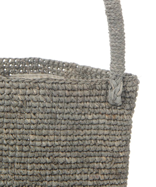MADE IN MADA（メイドインマダ）の「【MADE IN MADA】NAIVOカゴバック（かごバッグ・レディース・ナチュラル/グレー/ライトグリーン・FREE）」の16枚目の写真