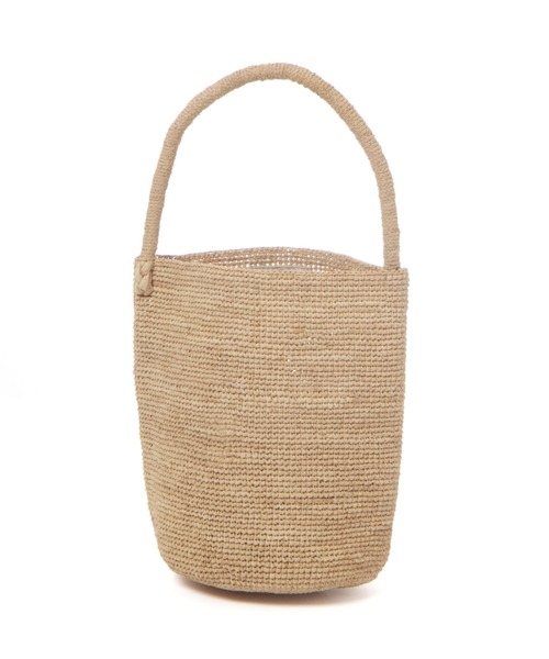 MADE IN MADA（メイドインマダ）の「【MADE IN MADA】NAIVOカゴバック（かごバッグ・レディース・ナチュラル/グレー/ライトグリーン・FREE）」の7枚目の写真