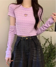ボーダーニットTシャツ