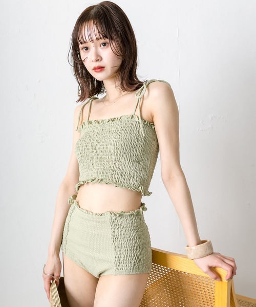 mystic シャーリングスイムウェア　2024 mystic（ミスティック）の「【2024 swim wear】シャーリング