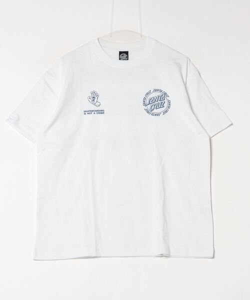 SANTA CRUZ(サンタクルーズ)の「【ムラサキスポーツ限定】SANTACRUZ/サンタクルーズ 半袖Tシャツ バックプリント 502242406(Tシャツ/カットソー・メンズ・ホワイト/スミクロ・M/L/XL)」の15枚目の写真
