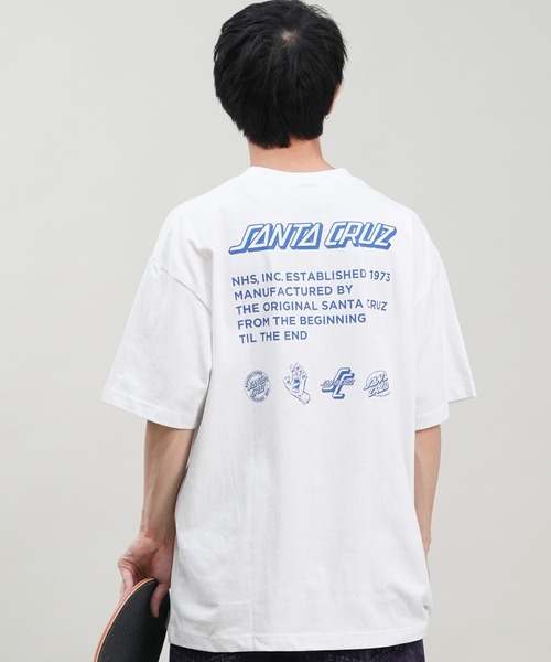 SANTA CRUZ(サンタクルーズ)の「【ムラサキスポーツ限定】SANTACRUZ/サンタクルーズ 半袖Tシャツ バックプリント 502242406(Tシャツ/カットソー・メンズ・ホワイト/スミクロ・M/L/XL)」の18枚目の写真