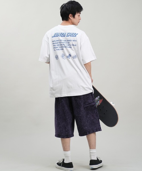 SANTA CRUZ(サンタクルーズ)の「【ムラサキスポーツ限定】SANTACRUZ/サンタクルーズ 半袖Tシャツ バックプリント 502242406(Tシャツ/カットソー・メンズ・ホワイト/スミクロ・M/L/XL)」の14枚目の写真