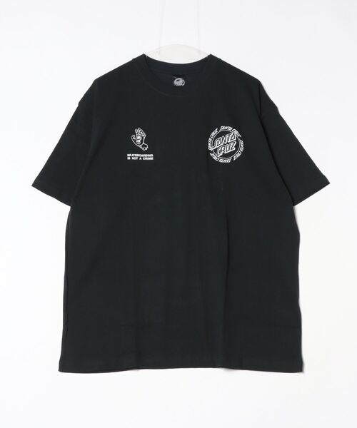 SANTA CRUZ(サンタクルーズ)の「【ムラサキスポーツ限定】SANTACRUZ/サンタクルーズ 半袖Tシャツ バックプリント 502242406(Tシャツ/カットソー・メンズ・ホワイト/スミクロ・M/L/XL)」の5枚目の写真