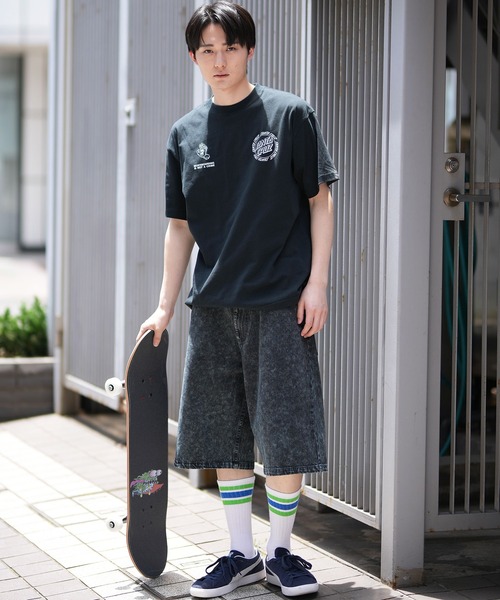 SANTA CRUZ(サンタクルーズ)の「【ムラサキスポーツ限定】SANTACRUZ/サンタクルーズ 半袖Tシャツ バックプリント 502242406(Tシャツ/カットソー・メンズ・ホワイト/スミクロ・M/L/XL)」の19枚目の写真