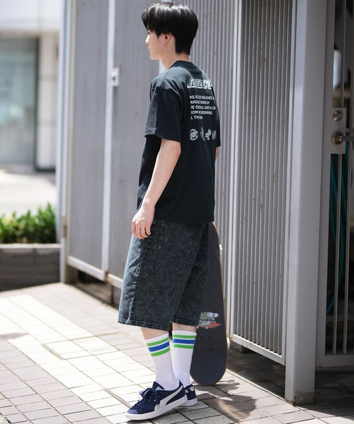 SANTA CRUZ(サンタクルーズ)の「【ムラサキスポーツ限定】SANTACRUZ/サンタクルーズ 半袖Tシャツ バックプリント 502242406(Tシャツ/カットソー・メンズ・ホワイト/スミクロ・M/L/XL)」の8枚目の写真