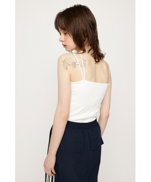 SLY(スライ)の「THIN STRAP 2WAY CAMI シン ストラップ ツーウェイ キャミ(キャミソール・レディース・ホワイト/ピンク/グレー/ブラック・FREE)」の7枚目の写真