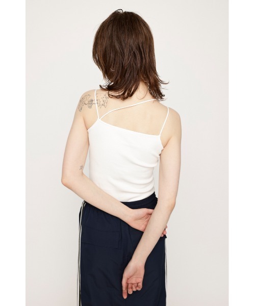 SLY(スライ)の「THIN STRAP 2WAY CAMI シン ストラップ ツーウェイ キャミ(キャミソール・レディース・ホワイト/ピンク/グレー/ブラック・FREE)」の8枚目の写真