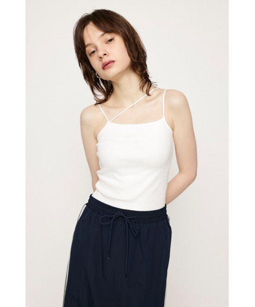 SLY(スライ)の「THIN STRAP 2WAY CAMI シン ストラップ ツーウェイ キャミ(キャミソール・レディース・ホワイト/ピンク/グレー/ブラック・FREE)」の10枚目の写真