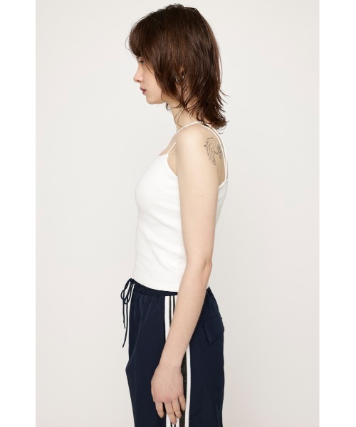 SLY(スライ)の「THIN STRAP 2WAY CAMI シン ストラップ ツーウェイ キャミ(キャミソール・レディース・ホワイト/ピンク/グレー/ブラック・FREE)」の12枚目の写真