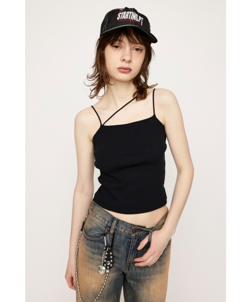 SLY(スライ)の「THIN STRAP 2WAY CAMI シン ストラップ ツーウェイ キャミ(キャミソール・レディース・ホワイト/ピンク/グレー/ブラック・FREE)」の14枚目の写真