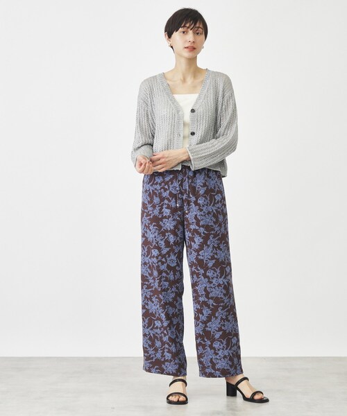THE SHOP TK (ザ ショップ ティーケー )の「◆キラキラスパンコールカーディガン/洗える(カーディガン/ボレロ・レディース・ブラック/ライトグレー/ベージュ・99)」の6枚目の写真
