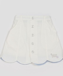 mezzo piano（メゾピアノ）の「シェルポケット　裾スカラップスカート（スカート・キッズ）」