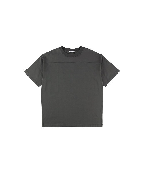 ALEXIA STAM（アリシアスタン）の「Oversized Football Tee /オーバーフットボールTee（Tシャツ/カットソー・レディース・ホワイト/チャコールグレー・FREE）」の10枚目の写真