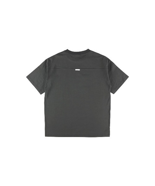 ALEXIA STAM（アリシアスタン）の「Oversized Football Tee /オーバーフットボールTee（Tシャツ/カットソー・レディース・ホワイト/チャコールグレー・FREE）」の11枚目の写真