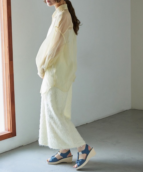 Fashion Letter(ファッションレター)の「日本製リボンデザインウェッジサンダル レディース 痛くないサンダル(サンダル・レディース・ブラック/ベージュ/ブルー・S/M/L/LL)」の16枚目の写真