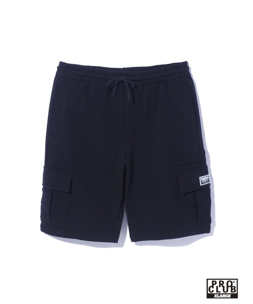 XLARGE×PROCLUB COMFORT FRENCH TERRY CARGO SHORTS（カーゴパンツ