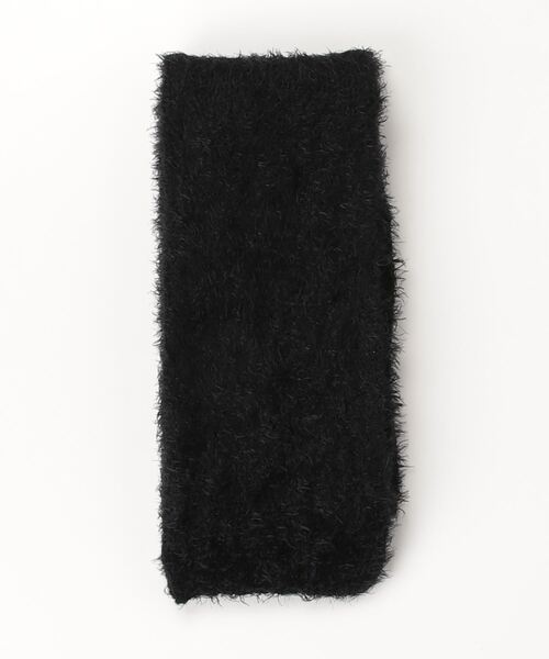 BED J.W. FORD(ベッドフォード)の「BED J.W. FORD Knitting Long Scarf (23AW-B-ST02)(ストール/ショール・メンズ・ブラック・2)」の1枚目の写真