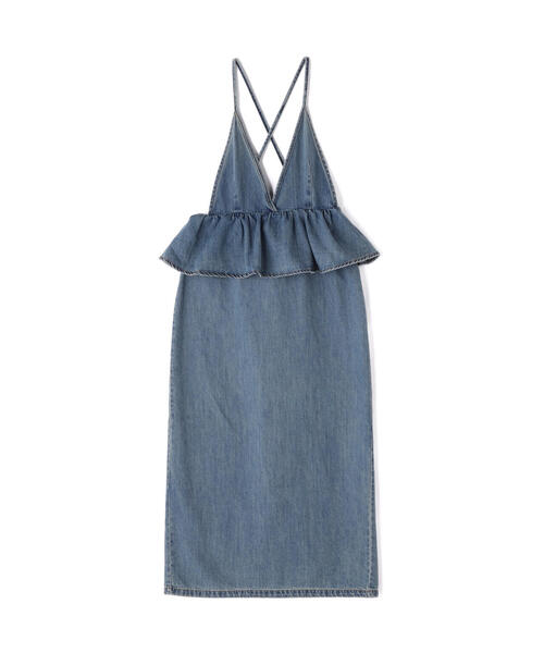 PROPORTION BODY DRESSING（プロポーションボディドレッシング）の「フリルデニムジャンスカ / 1214240501（ワンピース・レディース・ブルー/ブラック・SMALL/MEDIUM）」の13枚目の写真