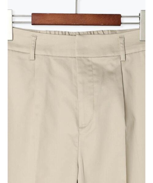 Te chichi(テチチ)の「コットンサテンテーパードパンツ(その他パンツ・レディース・オフホワイト/ベージュ/ブラック・M/S)」の10枚目の写真