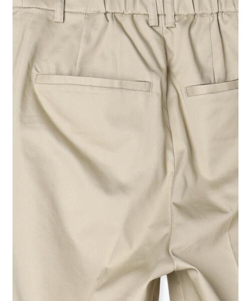 Te chichi(テチチ)の「コットンサテンテーパードパンツ(その他パンツ・レディース・オフホワイト/ベージュ/ブラック・M/S)」の14枚目の写真