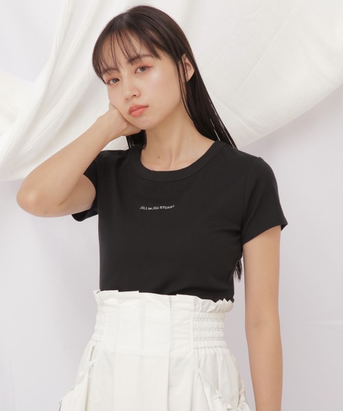 JILL by JILL STUART（ジルバイジルスチュアート）の「◇《JILL by BASIC》コンパクトTシャツ（Tシャツ/カットソー・レディース・ブラック/ホワイト/ピンク・FREE）」の22枚目の写真