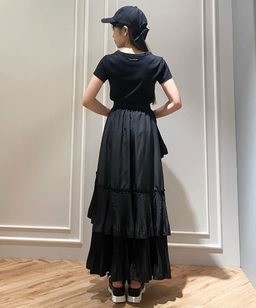 JILL by JILL STUART（ジルバイジルスチュアート）の「◇《JILL by BASIC》コンパクトTシャツ（Tシャツ/カットソー・レディース・ブラック/ホワイト/ピンク・FREE）」の18枚目の写真