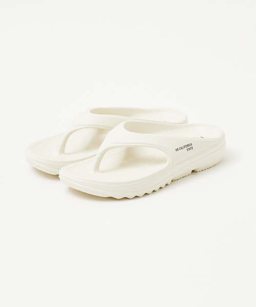 abahouse mavie（アバハウスマヴィ）の「【MEI】トングサンダル（サンダル・レディース・オフホワイト/ブラック・38/40）」の2枚目の写真