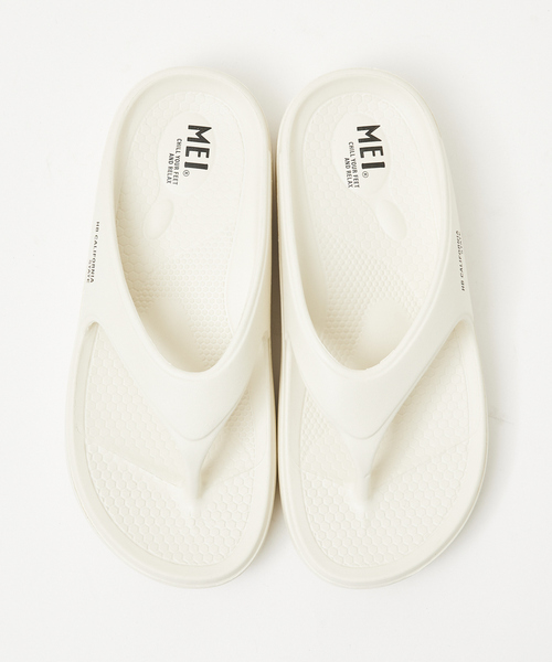 abahouse mavie（アバハウスマヴィ）の「【MEI】トングサンダル（サンダル・レディース・オフホワイト/ブラック・38/40）」の5枚目の写真