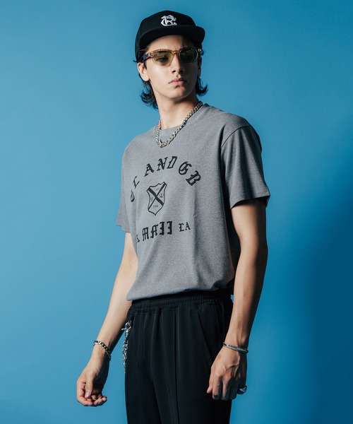 【セール】COLLEGE LOGO SHORT SLEEVE T SHIRT / カレッジ 半袖 Tシャツ（Tシャツ/カットソー）｜CRIMIE（クライミー）
