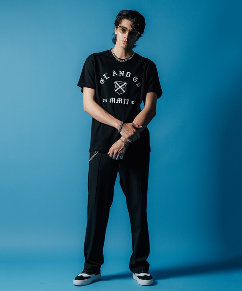 【セール】COLLEGE LOGO SHORT SLEEVE T SHIRT / カレッジ 半袖 Tシャツ（Tシャツ/カットソー）｜CRIMIE（クライミー）